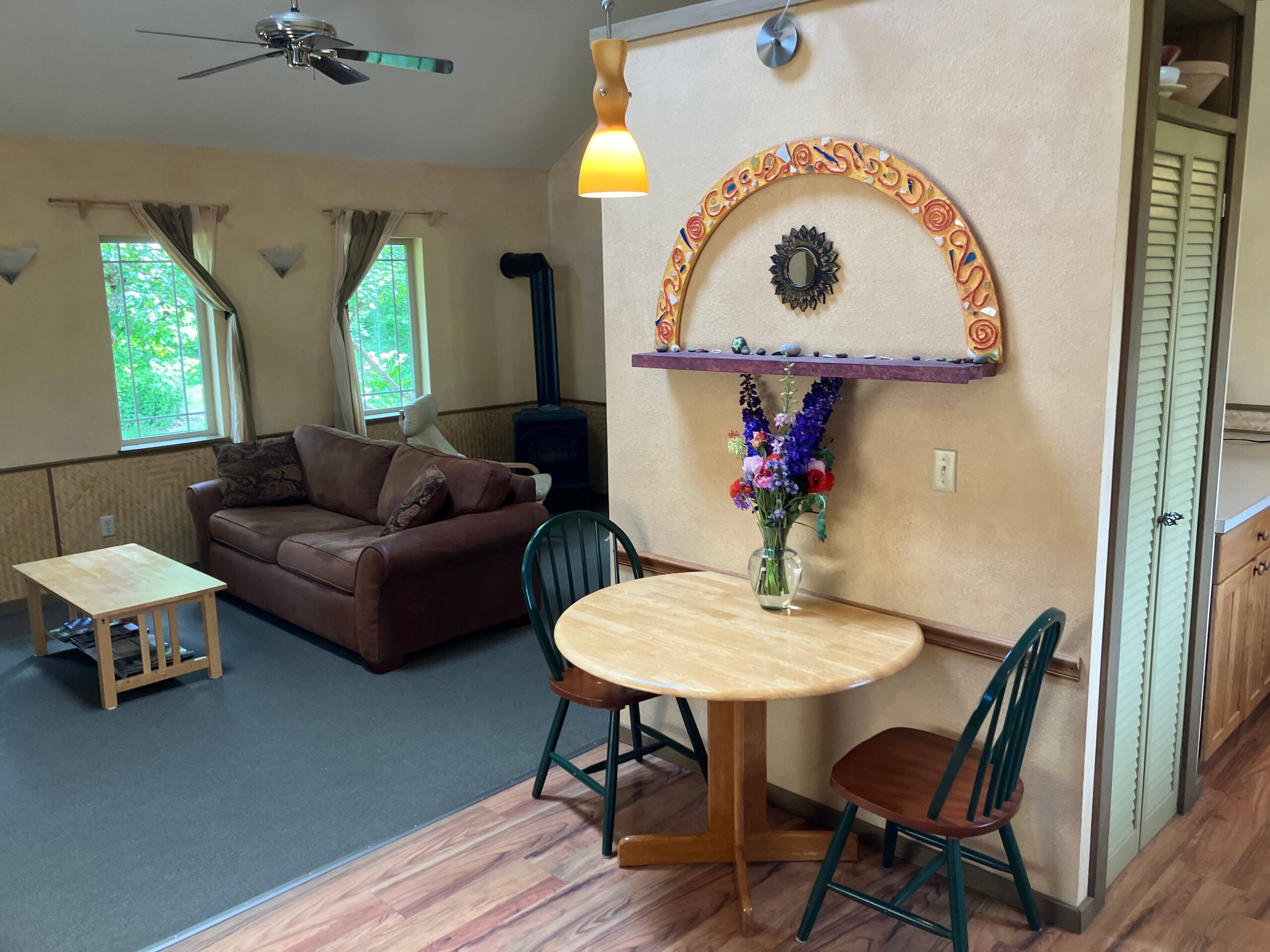 Spacious, artistic, and full of character